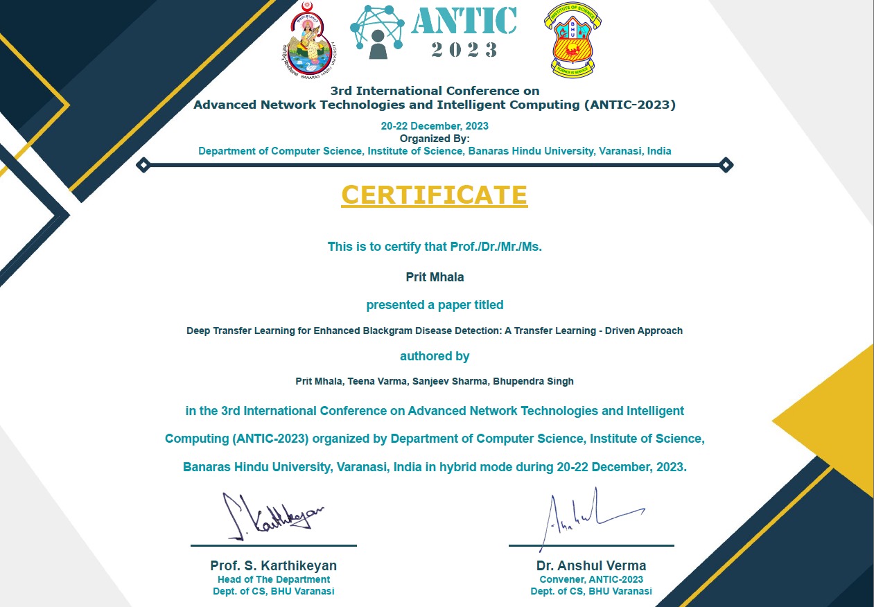 IIIT-Pune Certificate